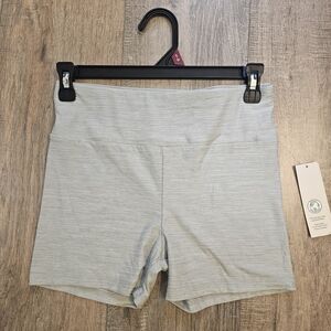 No Boundaries Light Gray Women's Bike Shorts